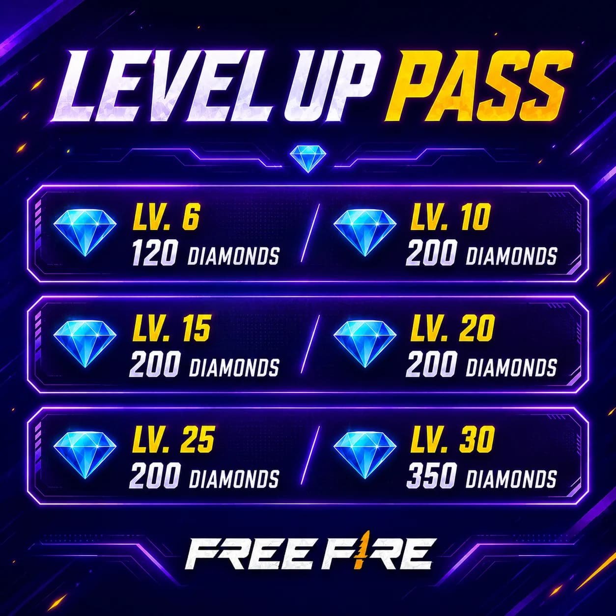 Free Fire Level Up Package (BD) icon